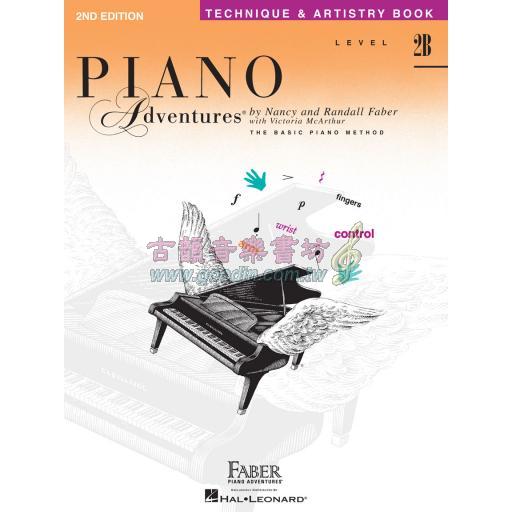 【Faber】Piano Adventure – Technique & Artistry Book – Level 2B <售缺>