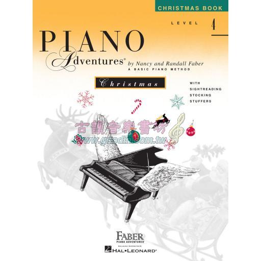 【Faber】Piano Adventure – Christmas Book – Level 4