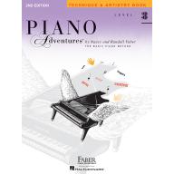 【Faber】Piano Adventure – Technique & Artistry Book – Level 3B