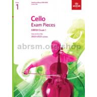 ABRSM 英國皇家 2020-2023 大提琴考試指定曲 Cello Exam Pieces 2020-2023, ABRSM Grade 1, Score & Part <售缺>
