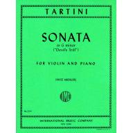 Tartini Sonata in G minor for Violin and Piano