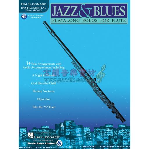 Jazz & Blues Instrumental Play-Along for Flute