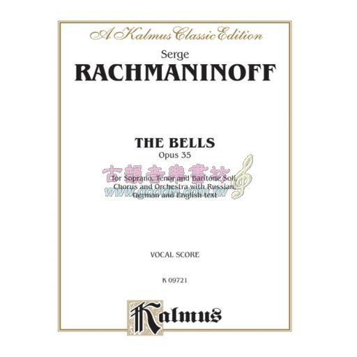 【特價品】Rachmaninoff The Bells, Opus 35 (Vocal Score)