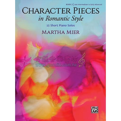Character Pieces in Romantic Style, Book 3
