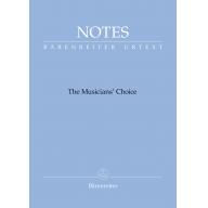 Notes - The Musician's Choice (口袋型筆記本) 14.8 x 10.5...