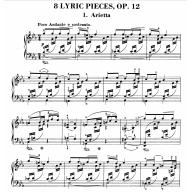 Edvard Grieg Complete Lyric Pieces for Piano
