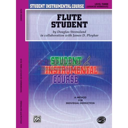 Student Instrumental Course: Flute Student, Level III