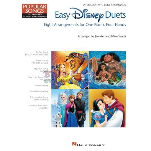 Easy Disney Duets – Popular Songs Series