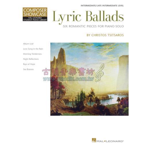 Composer Showcase - Lyric Ballads for Piano Solo