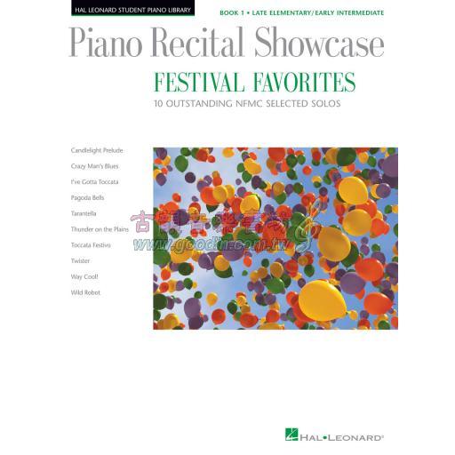 Piano Recital Showcase - Festival Favorites, Book 1