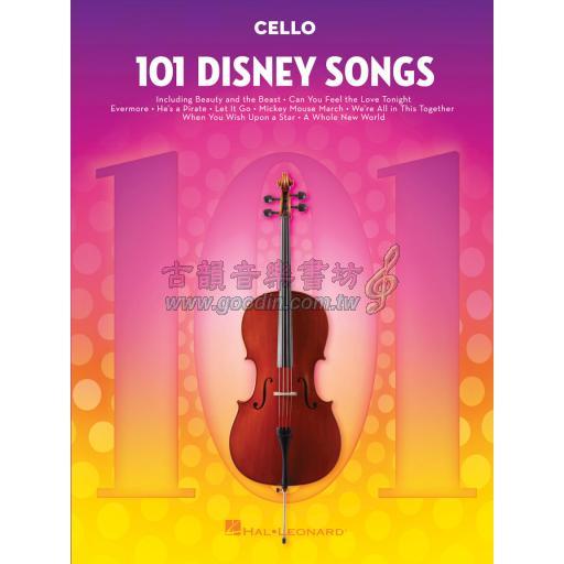 101 Disney Songs for Cello <售缺>