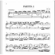 Bach Six Partitas BWV 825-830 (Edition without fingering)