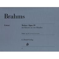 Brahms Waltzes op. 39 for Piano 4-hands