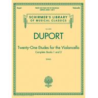 Duport – 21 Etudes for the Violoncello, Complete Books 1 & 2