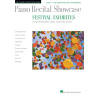 Piano Recital Showcase - Festival Favorites, Book ...