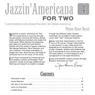 Jazzin' Americana for Two, Book 4 (1 Piano, 4 Hands) <售缺>