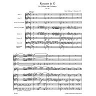 Mozart Concerto for Violin and Orchestra No. 3 in G major K. 216 (Score)