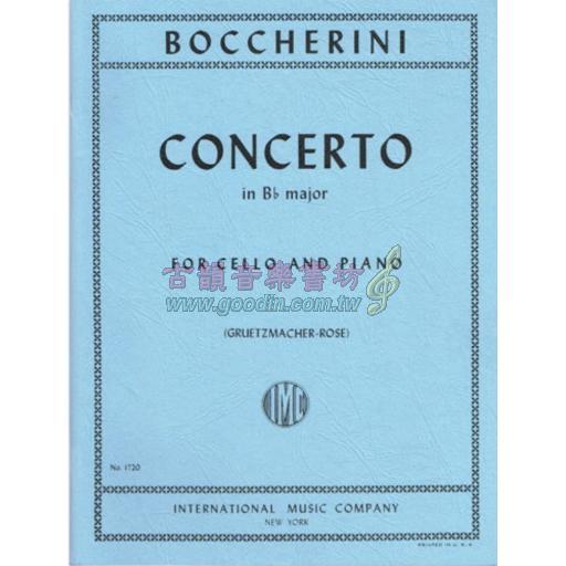 Boccherini Concerto in B flat major for Cello and Piano