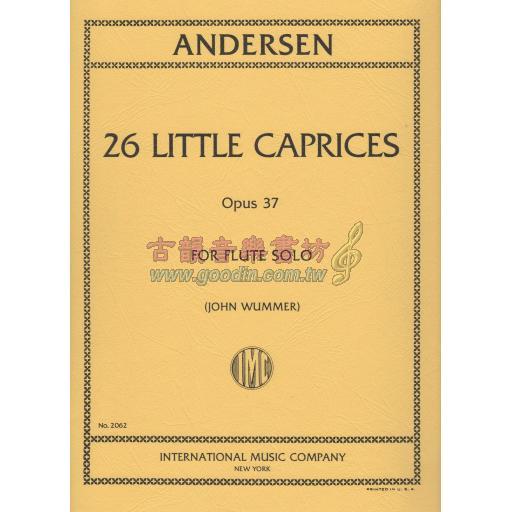 *Andersen 26 Little Caprices Op.37 for Flute Solo