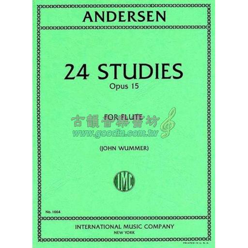 *Andersen 24 Studies Op.15 for Flute Solo
