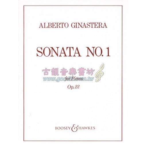 Alberto E. Ginastera Sonata No. 1, Op. 22 for Piano