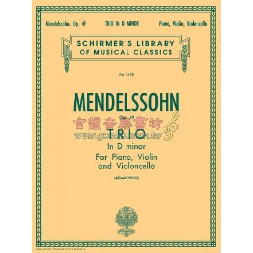 Mendelssohn Trio in D minor, Op. 49