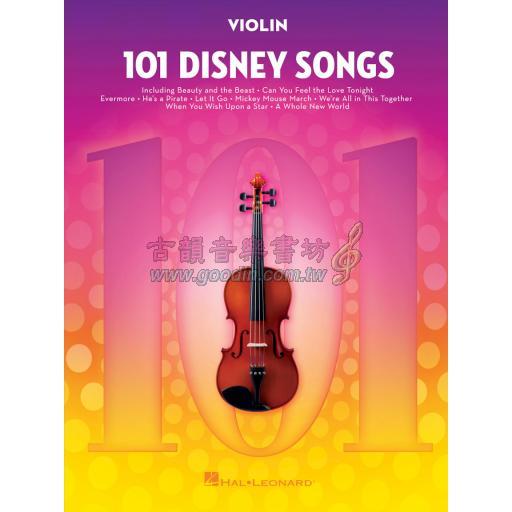 101 Disney Songs for Violin <售缺>