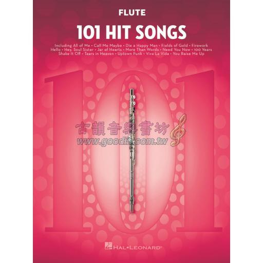 101 Hit Songs for Flute