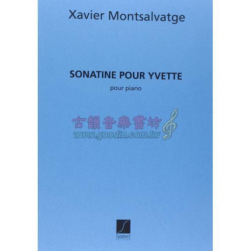 Xavier Montsalvatge Sonatine Pour Yvette