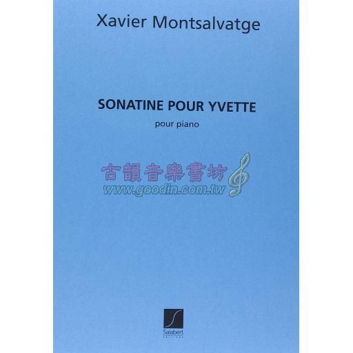 Xavier Montsalvatge, Sonatine Pour Yvette <舊版>