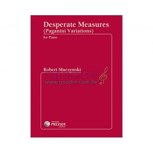 Muczynski Desperate Measures (Paganini Variations)