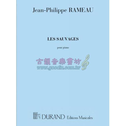 Rameau Les Sauvages for Piano