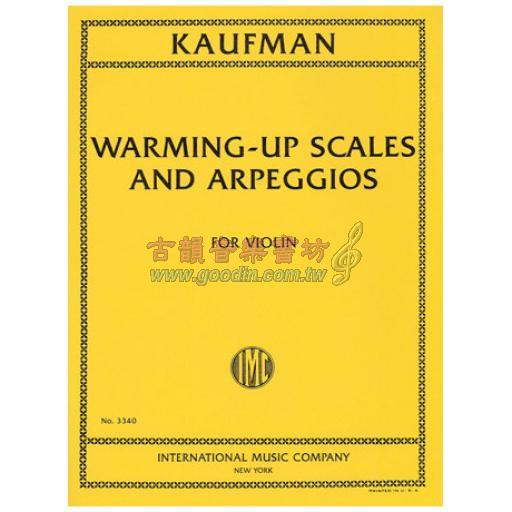 Kaufman Warming-Up Scales for Violin Solo