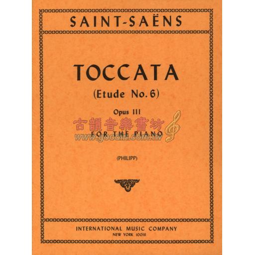 *Saint-Saëns Toccata (Etude No. 6) Op.111 for Piano Solo