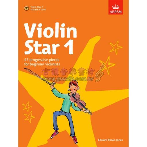 ABRSM 英國皇家 Violin Star 1 - Student's Book + CD <售缺>