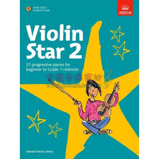 ABRSM 英國皇家 Violin Star 2 - Student's Book + CD