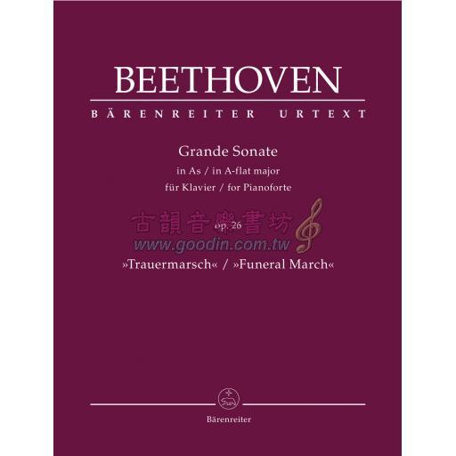 Beethoven Grande Sonate for Pianoforte in A-flat major op. 26 "Funeral March"