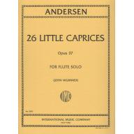 Andersen 26 Little Caprices Op.37 for Flute Solo