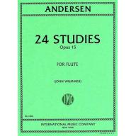 *Andersen 24 Studies Op.15 for Flute Solo