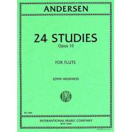 Andersen 24 Studies Op.15 for Flute Solo