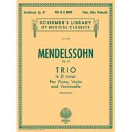Mendelssohn Trio in D minor, Op. 49
