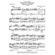 Muczynski Desperate Measures (Paganini Variations)