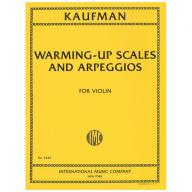 Kaufman Warming-Up Scales for Violin Solo
