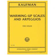 Kaufman Warming-Up Scales for Violin Solo