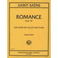 Saint-Saens Romance Op.36 (for Horn and Piano or C...
