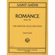 Saint-Saens Romance Op.36 (for Horn and Piano or Cello and Piano)