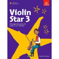 ABRSM 英國皇家 Violin Star 3 - Student's Book + CD <售缺...