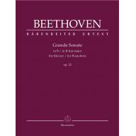 Beethoven Grande Sonate for Pianoforte in B-flat m...