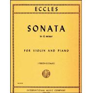 Eccles Sonata in G minor for Violin and Piano