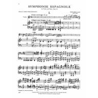 *Lalo Symphonie Espagnole, Op. 21 for Violin and Piano <售缺>